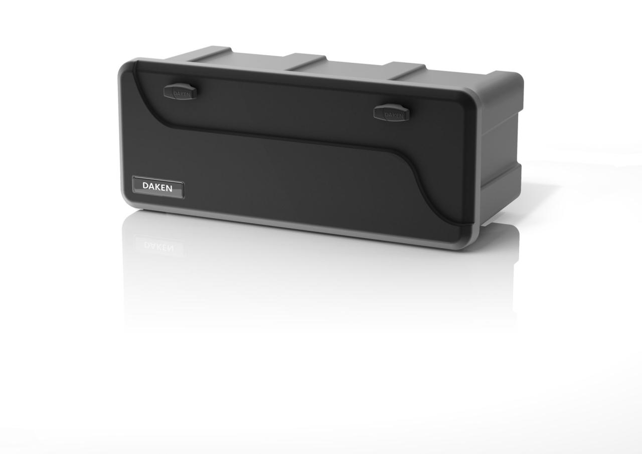 Verktøykasse L750 B300 H355mm Blackit L