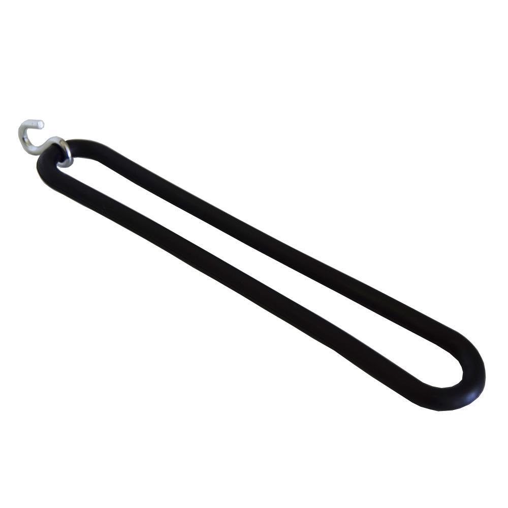 Gummistropp med s-krok 10 stk. lengde: 200mm (Lagersalg)