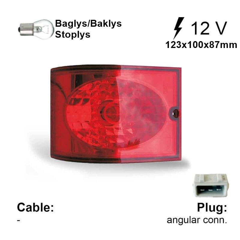 Baklys Jokon 810 BRS 12V bak og stoplys